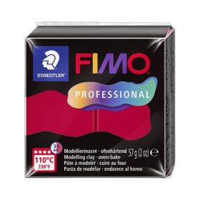   Gyurma, 57 g, égethető, FIMO Professional, kármin (FM804029)