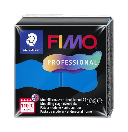 Gyurma, 57 g, égethető, FIMO Professional, kék (FM8040300)