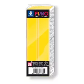   Gyurma, 454 g, égethető, FIMO Professional, sárga (FM8041100)