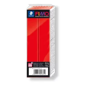   Gyurma, 454 g, égethető, FIMO Professional, piros (FM8041200)