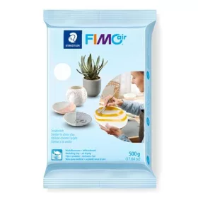   Gyurma, 500 g, levegőre száradó, FIMO Air Basic, fehér (FM81000)