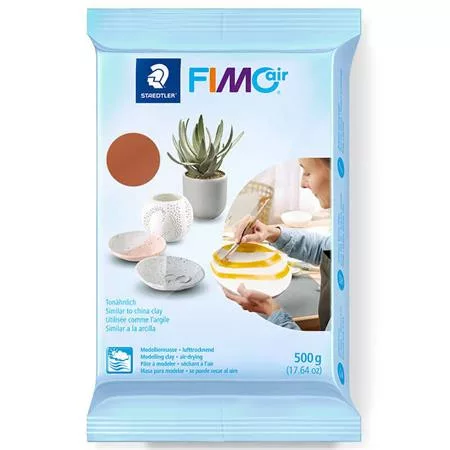 Gyurma, 500 g, levegőre száradó, FIMO Air Basic, terrakotta (FM810076)