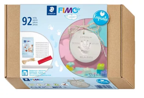 Gyurmakészlet, 125 g, levegőn száradó, FIMO Air Ligth 81 (FM81SET03)