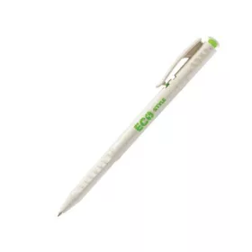   Golyóstoll, 0,25 mm, nyomógombos, FLEXOFFICE FO-09 Eco Style, kék (FO09EK)