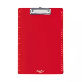   Felírótábla, A4, műanyag, FLEXOFFICE FO-CB011, piros (FOCB011P)
