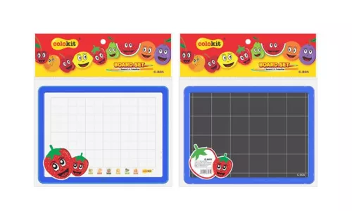 Tábla szett, táblamarkerrel, COLOKIT Board set, kék (FOCB05K)