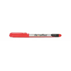 Tűfilc, 0,3 mm, FLEXOFFICE FL01, piros (FOFL01P12)