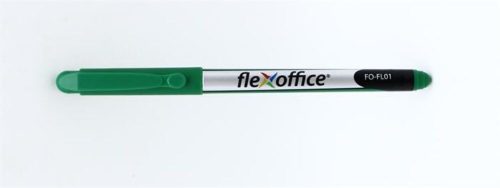 Tűfilc, 0,3 mm, FLEXOFFICE FL01, zöld (FOFL01Z)
