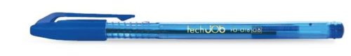 Golyóstoll, 0,4 mm, kupakos, FLEXOFFICE TechJob, kék (FOGT016K)