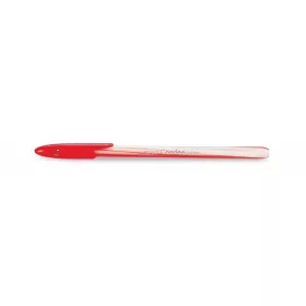   Golyóstoll, 0,3 mm, kupakos, FLEXOFFICE Candee, piros (FOGT027P)