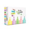 Szövegkiemelő készlet, 1-5 mm, FLEXOFFICE Flexliner, vegyes pasztell színek (FOHL00912)