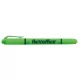 Szövegkiemelő, 1,0/4,0 mm, kétvégű, FLEXOFFICE HL01, zöld (FOHL01Z)