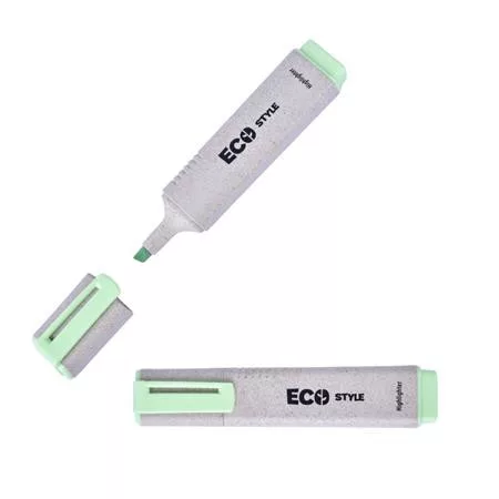 Szövegkiemelő, 1-4 mm, FLEXOFFICE HL05 Eco Style, zöld (FOHL05EZ)