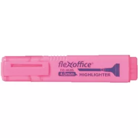   Szövegkiemelő, 1-4 mm, FLEXOFFICE HL05, rózsaszín (FOHL05R)