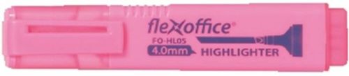 Szövegkiemelő, 1-4 mm, FLEXOFFICE HL05, rózsaszín (FOHL05R)