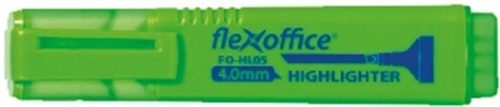 Szövegkiemelő, 1-4 mm, FLEXOFFICE HL05, zöld (FOHL05Z)