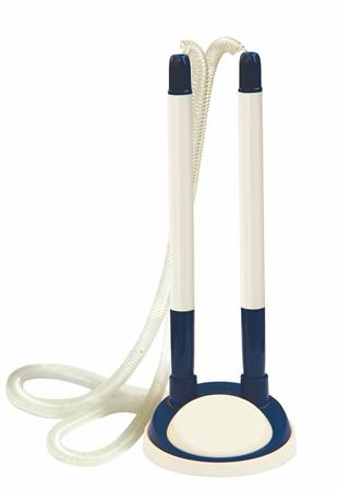 Ügyféltoll, 0,7 mm, kék tolltest, dupla, FLEXOFFICE Smart Holder, kék (FOPH01K)