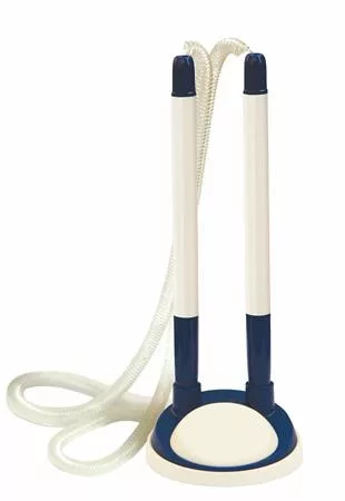 Ügyféltoll, 0,7 mm, kék tolltest, dupla, FLEXOFFICE Smart Holder, kék (FOPH01K)