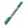 Alkoholos marker, 0,4/1,0 mm, kúpos, kétvégű, FLEXOFFICE PM01, zöld (FOPM01Z)