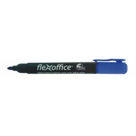   Alkoholos marker, 1,5 mm, kúpos, FLEXOFFICE PM03, kék (FOPM03K)