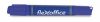 Alkoholos marker, 0,8/6,0 mm, kúpos/vágott, kétvégű, FLEXOFFICE PM04, kék (FOPM04K)
