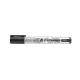 Táblamarker, 2,5 mm, kúpos, FLEXOFFICE WB016, fekete (FOWB016FK)
