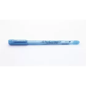   Zseléstoll, 0,25 mm, kupakos, törölhető, FLEXOFFICE FlexCorrect, kék (FOZS002K36)