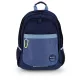 Hátizsák, iskolatáska, cipzáras, GABOL Whisper, sötétkék (GA238140KF)