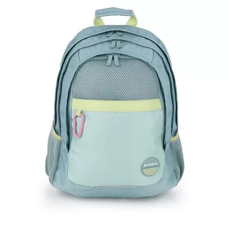 Hátizsák, iskolatáska, cipzáras, GABOL Whisper, mentazöld (GA238140ZL)