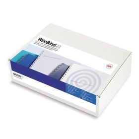   Spirál, fém, 21, 8 mm, 70 lap, GBC MultiBind 21,  fekete (GBC165122)