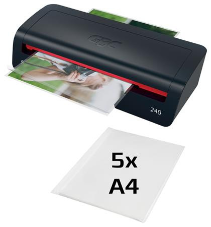 Laminálógép, A4, 75-125 mikron, GBC 240 Home Office (GBC4410068EU)