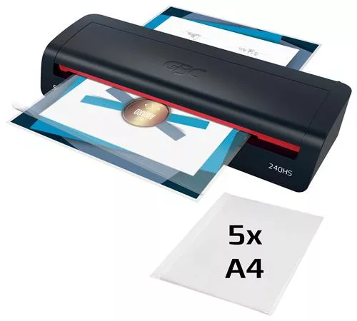 Laminálógép, A3, 75-125 mikron, GBC 240HS Home Office (GBC4410069EU)