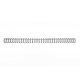 Spirál, fém, 31, 9,5 mm, 85 lap, GBC WireBind, fekete (GBC810610)