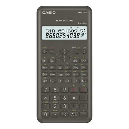 Számológép, tudományos, 240 funkció, CASIO FX-82MS 2E (GCFX82MS)