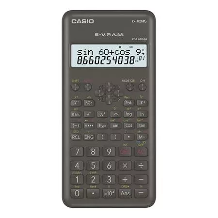 Számológép, tudományos, 240 funkció, CASIO FX-82MS 2E (GCFX82MS)