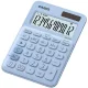 Számológép, asztali, 12 számjegy, CASIO, MS 20 UC, világoskék (GCMS20LB)