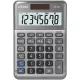Számológép, asztali, 8 számjegy, CASIO MS-80 F, szürke (GCMS80F)