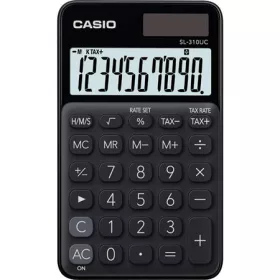   Zsebszámológép, 10 számjegy, CASIO SL 310, fekete (GCSL310BK)