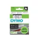 Feliratozógép szalag, 19 mm x 7 m, DYMO D1, fehér-fekete (GD45803)