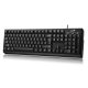 Billentyűzet, vezetékes, 12 funkciógomb, USB, GENIUS Smart KB-100, fekete (GEBKB100)