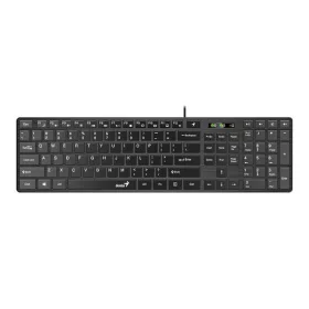   Billentyűzet, vezetékes, USB, HUN, GENIUS Slimstar 126 (GEBS126)