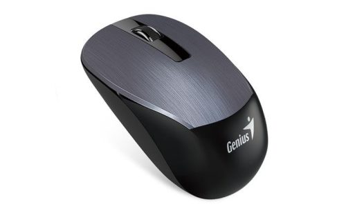 Egér, vezeték nélküli, optikai, normál méret, GENIUS NX-7015 acél szürke (GEE7015GR)
