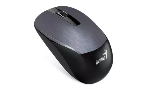Egér, vezeték nélküli, optikai, normál méret, GENIUS NX-7015 acél szürke (GEE7015GR)