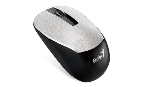 Egér, vezeték nélküli, optikai, normál méret, GENIUS NX-7015 ezüst (GEE7015S)