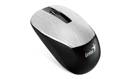 Egér, vezeték nélküli, optikai, normál méret, GENIUS NX-7015 ezüst (GEE7015S)