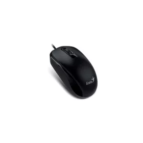   Egér, vezetékes, optikai, normál méret, USB, GENIUS DX-120, fekete (GEEDX120BK)