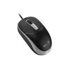 Egér, vezetékes, optikai, normál méret, USB, GENIUS DX-123, fekete-szürke (GEEDX123BG)
