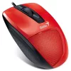 Egér, vezetékes, optikai, normál méret, USB, GENIUS DX-150X, piros (GEEDX150XR)