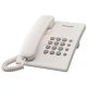 Telefon, vezetékes, PANASONIC KX-TS500HGW, fehér (GTFTS500)