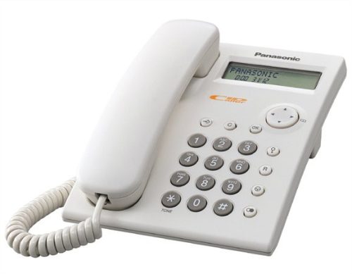 Telefon, vezetékes, hívófél azonosító, PANASONIC KX-TSC11HGW (GTTSC11W)